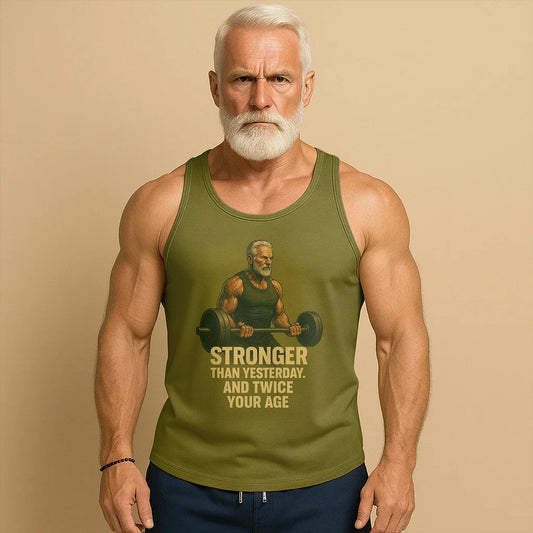 Classic Tank Top for Older Men- AA06835