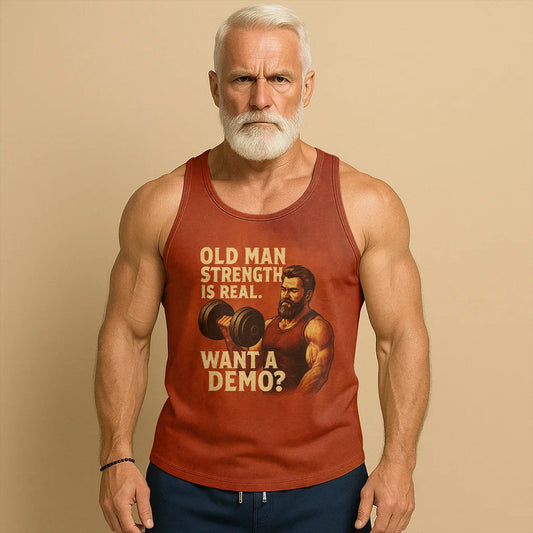 Classic Tank Top for Older Men- AA06850