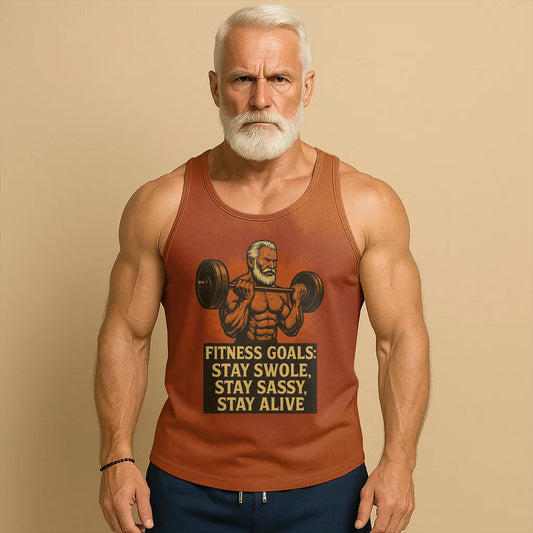 Classic Tank Top for Older Men- AA06853