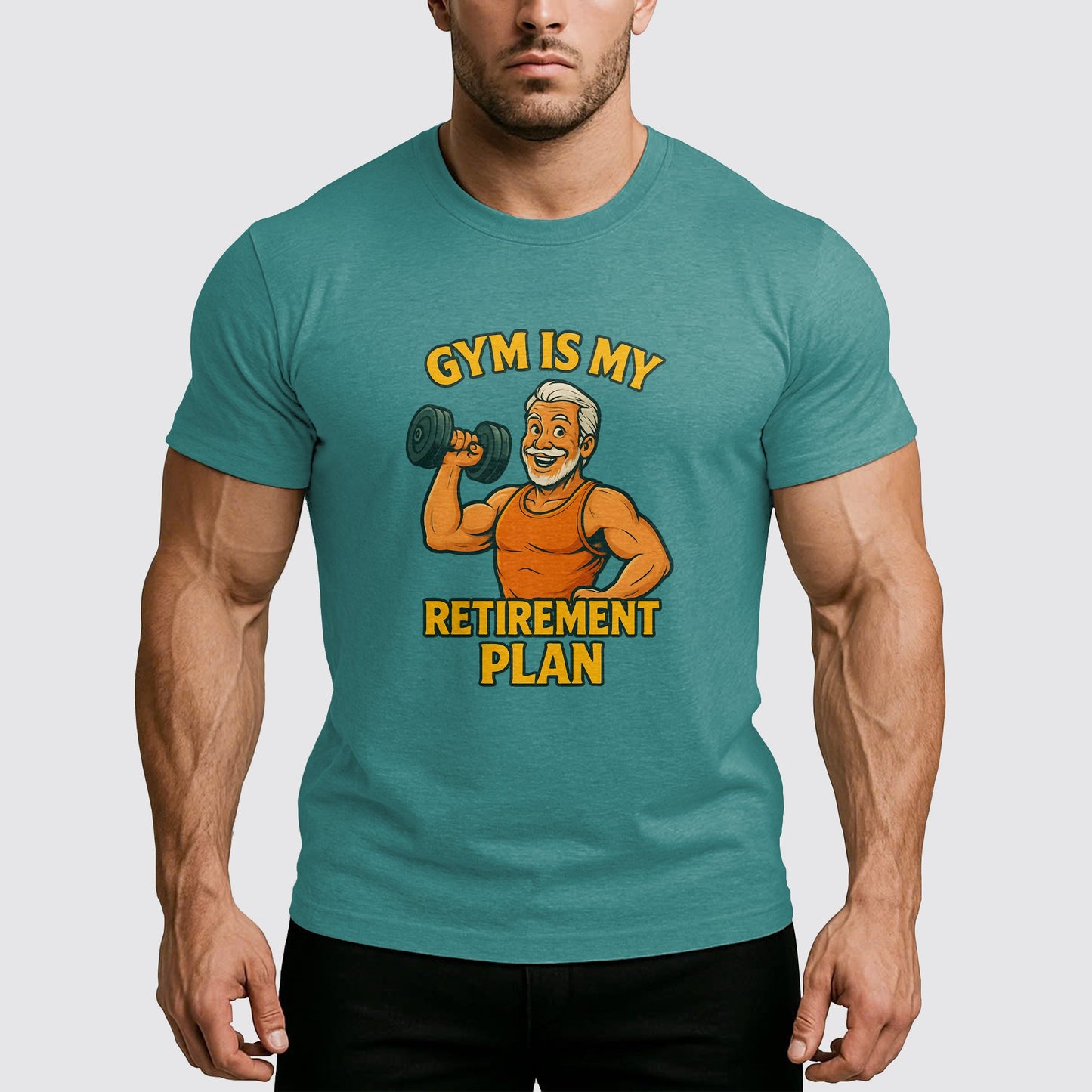 Ultimate Gym T-shirt for Men: Stay Cool and Comfy During Intense Workouts- AA06897