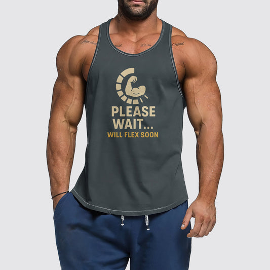 Ultimate Gym Tank Top for Men: Stay Cool and Comfy During Intense Workouts- AA06924