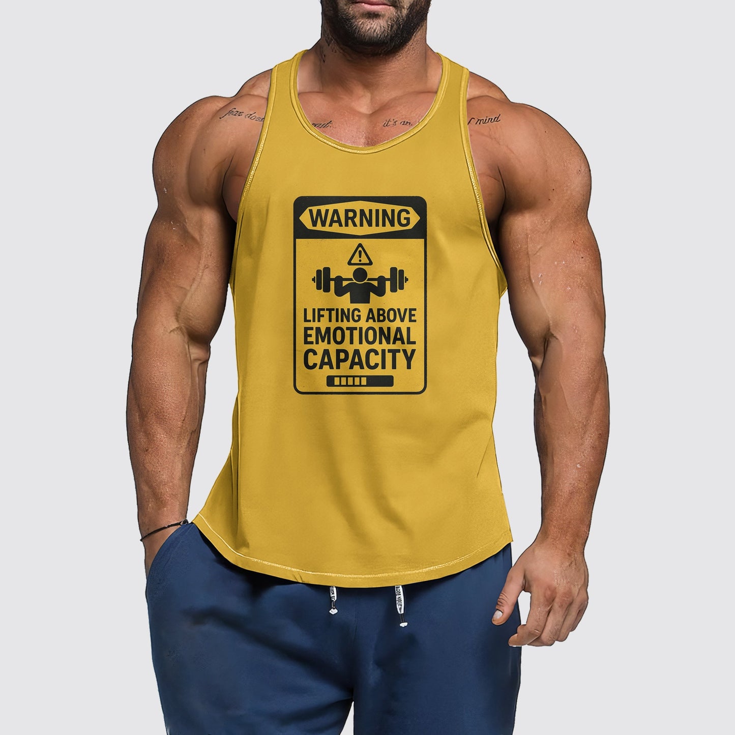 Ultimate Gym Tank Top for Men: Stay Cool and Comfy During Intense Workouts- AA06929