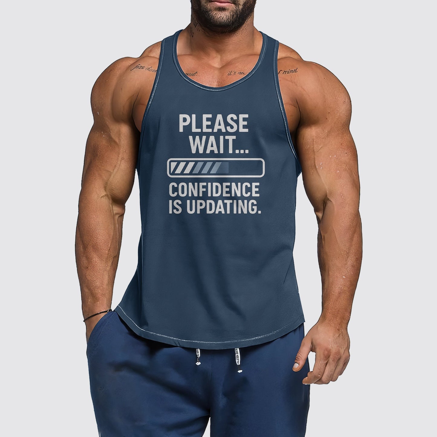 Ultimate Gym Tank Top for Men: Stay Cool and Comfy During Intense Workouts- AA06931