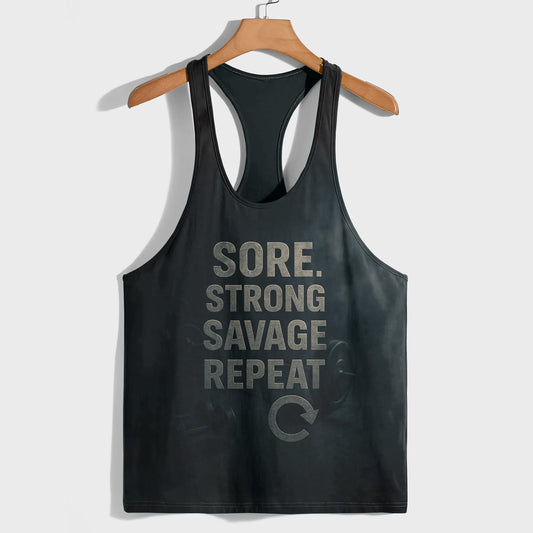 Bodybuilding Racerback Tank Top- AA06947