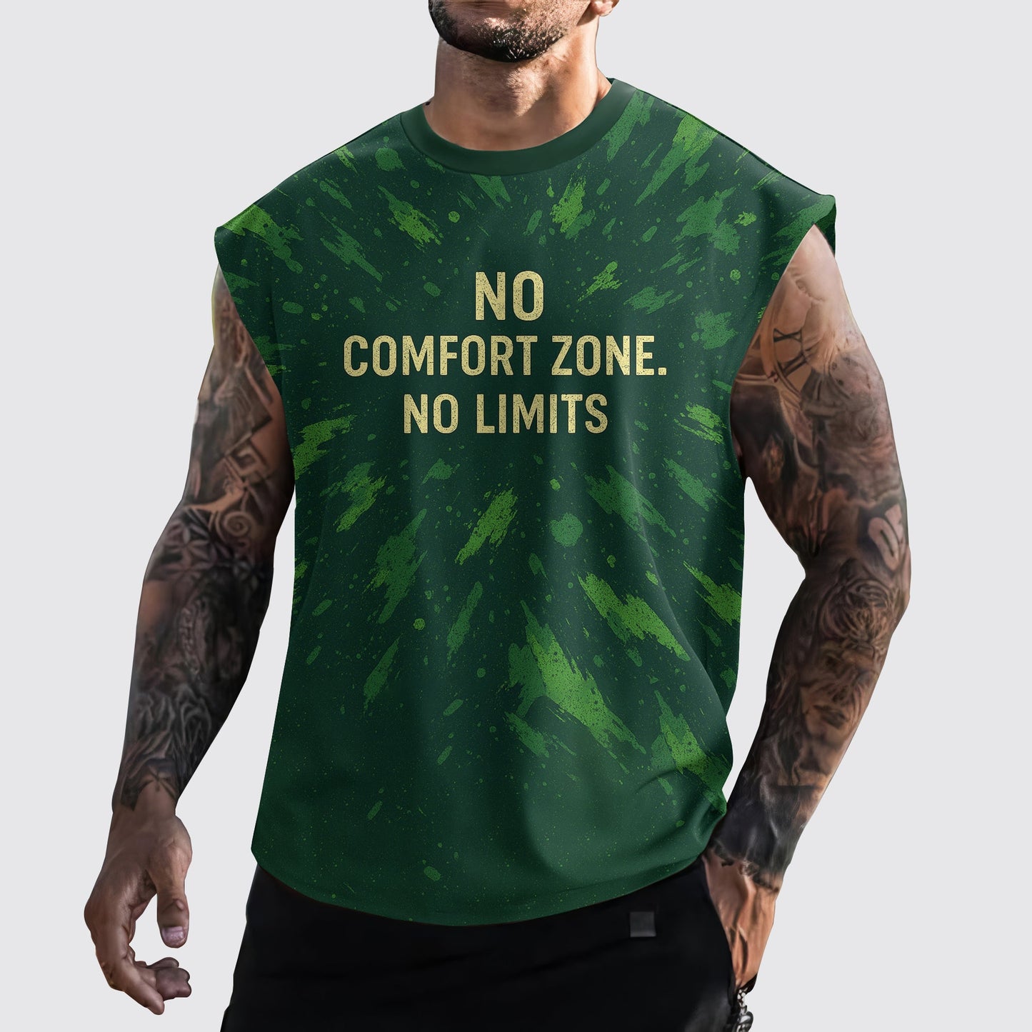 MuscleMax Cut-Off Tank- AA07023