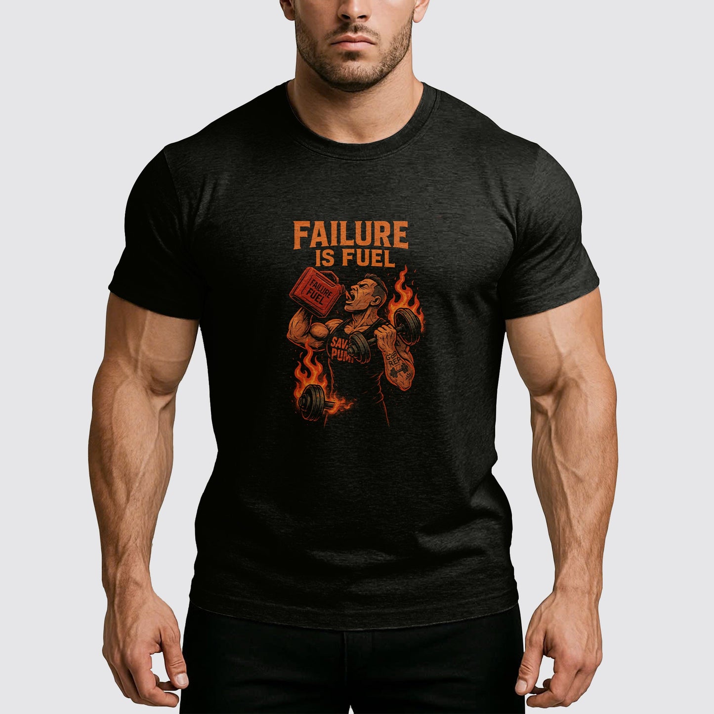 Ultimate Gym T-shirt for Men: Stay Cool and Comfy During Intense Workouts- AA07062