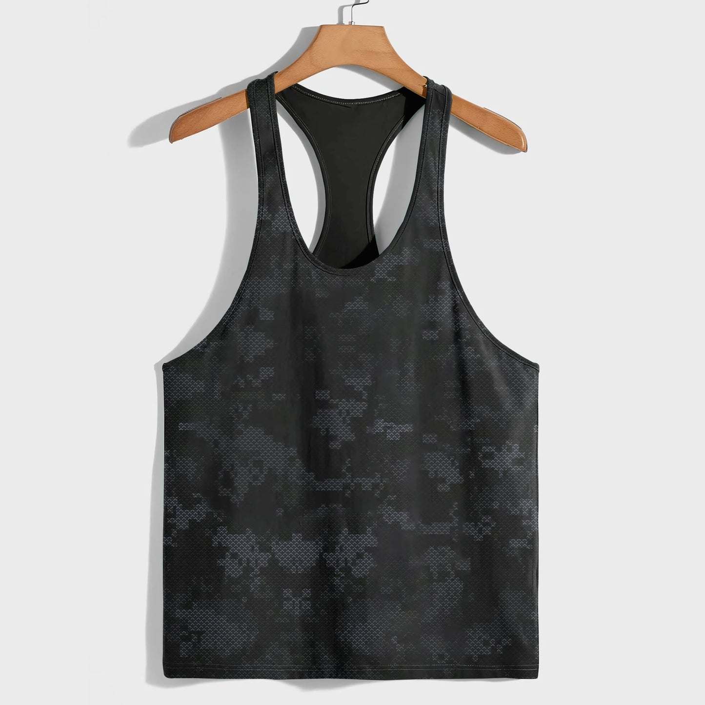 Camo Racerback Tank Top – Tactical Strength for Bodybuilders- AA07073