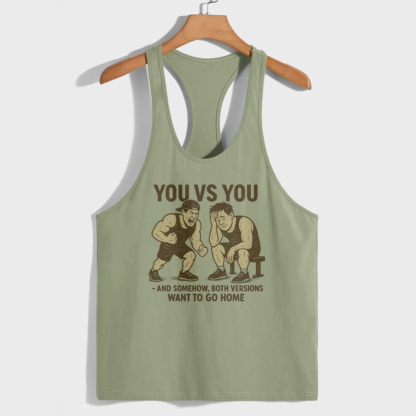 Bodybuilding Racerback Tank Top- AA07135