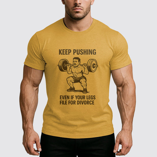 Ultimate Gym T-shirt for Men: Stay Cool and Comfy During Intense Workouts- AA07144