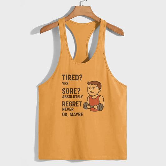 Bodybuilding Racerback Tank Top- AA07170