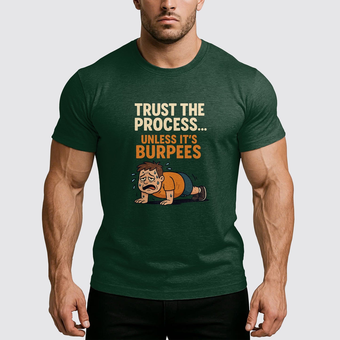 Ultimate Gym T-shirt for Men: Stay Cool and Comfy During Intense Workouts- AA07186