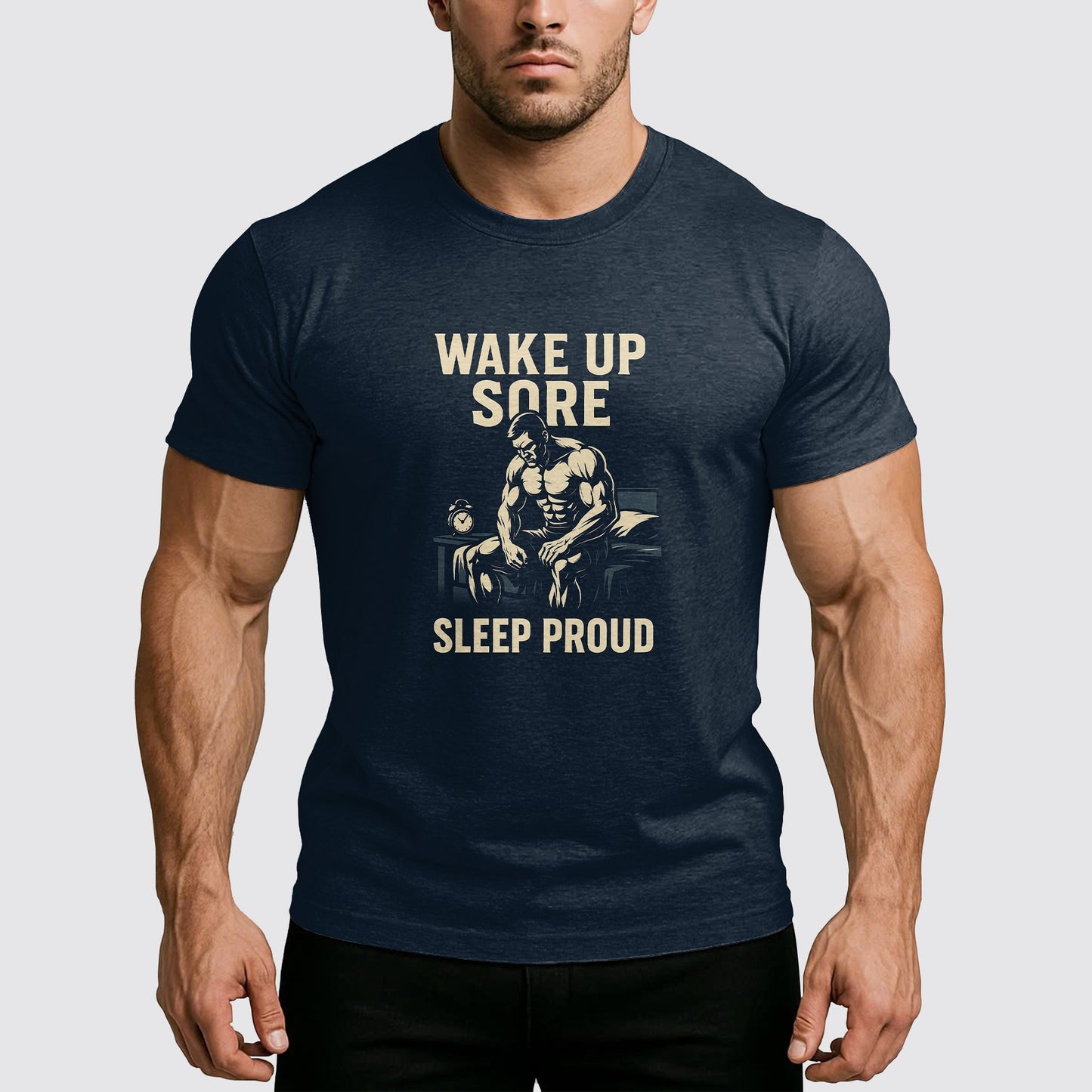 Ultimate Gym T-shirt for Men: Stay Cool and Comfy During Intense Workouts- AA07197