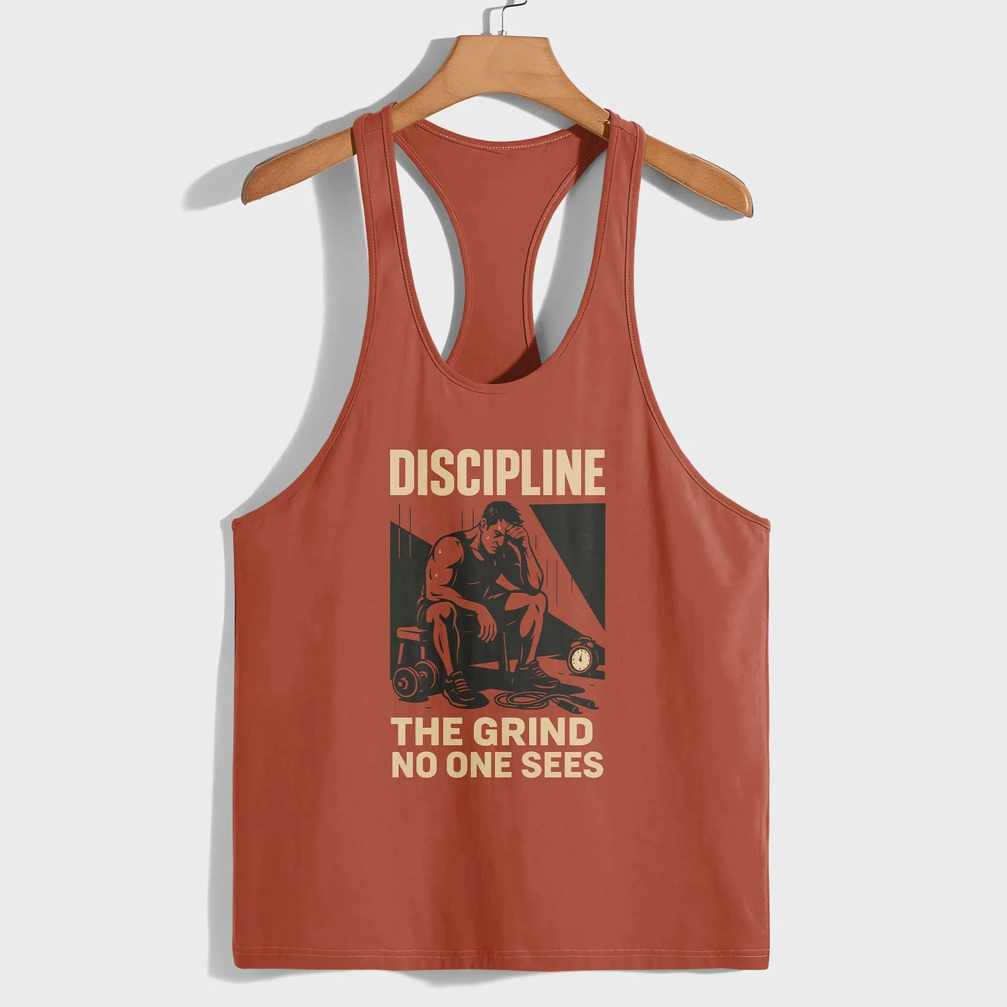 Bodybuilding Racerback Tank Top- AA07203