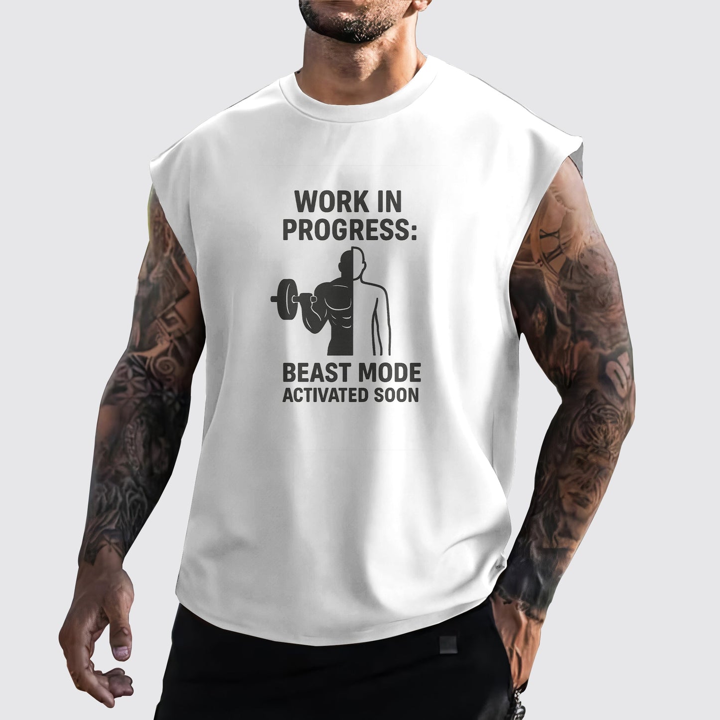 MuscleMax Cut-Off Tank- AA07267