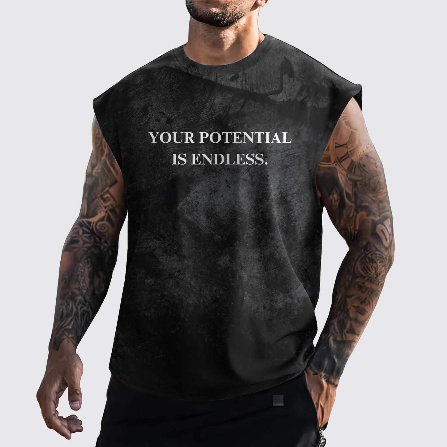 MuscleMax Cut-Off Tank- AA07268