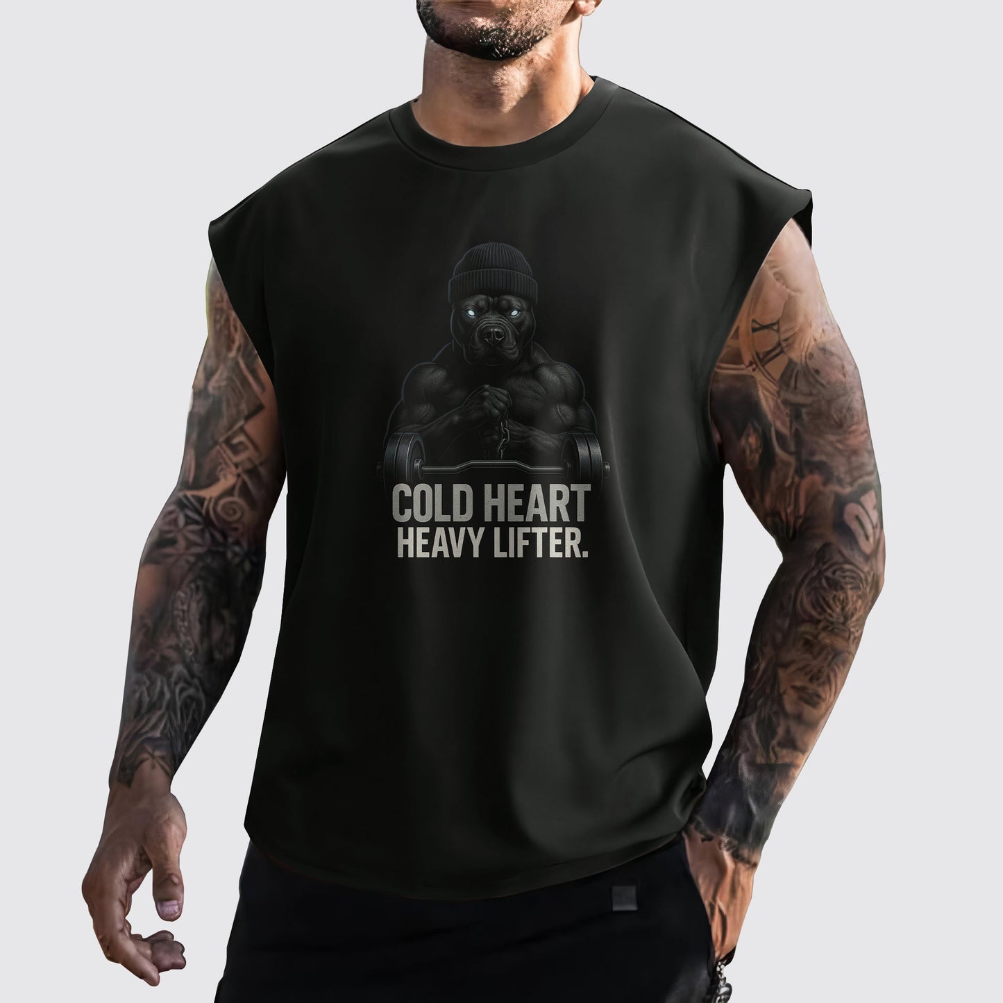 MuscleMax Cut-Off Tank- AA07300