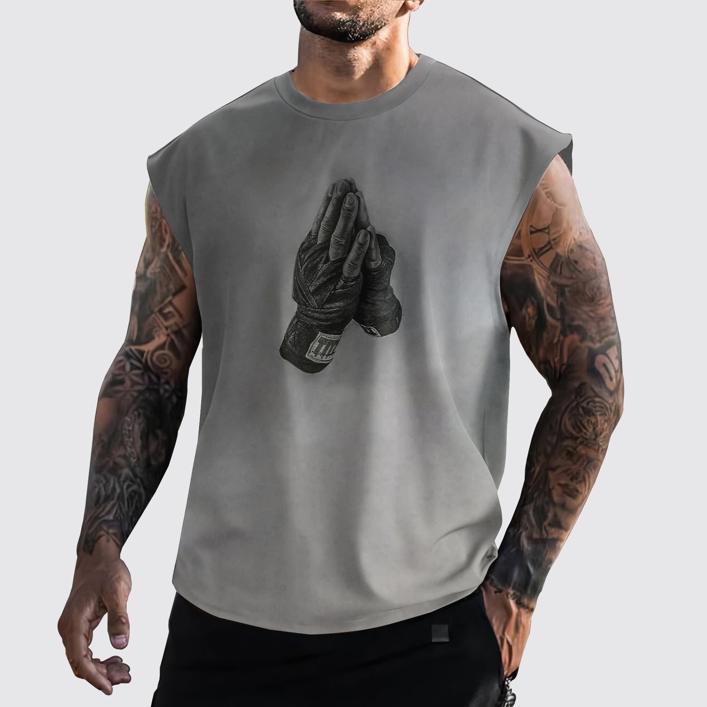 MuscleMax Cut-Off Tank- AA07319