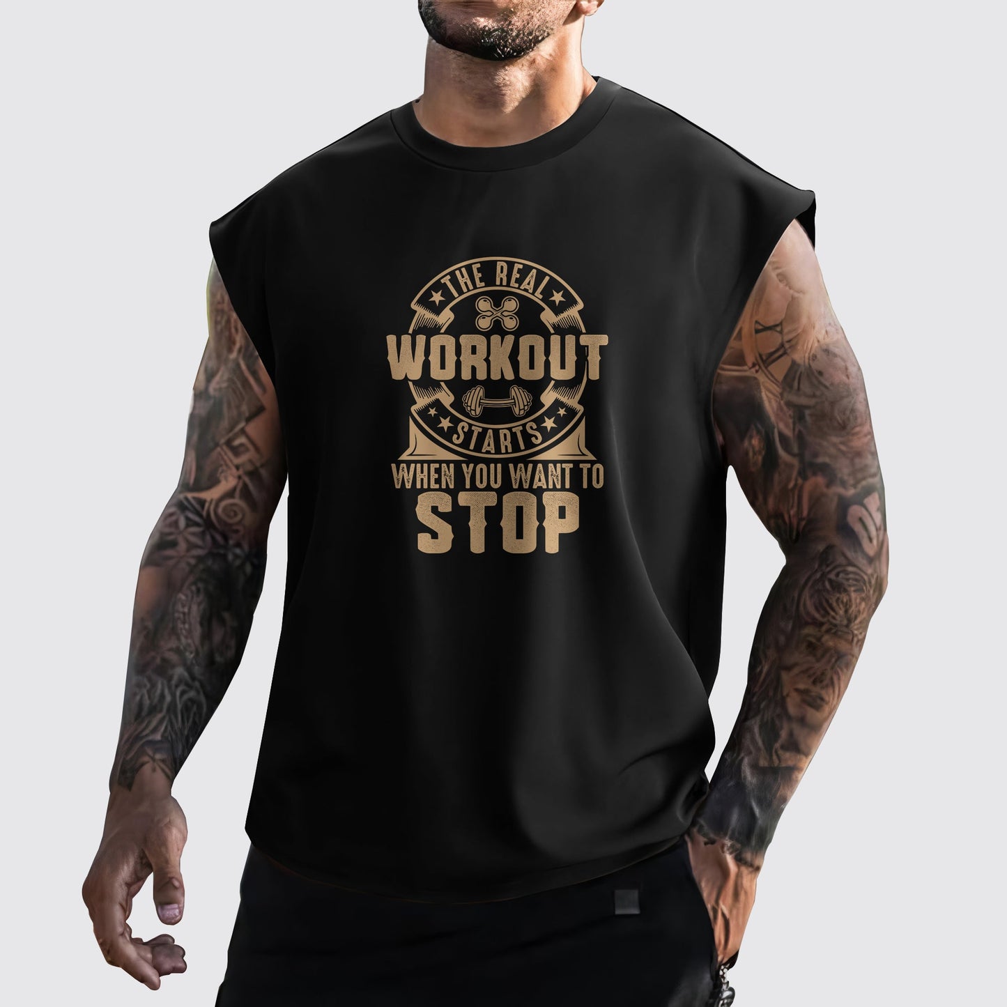 MuscleMax Cut-Off Tank- AA07333