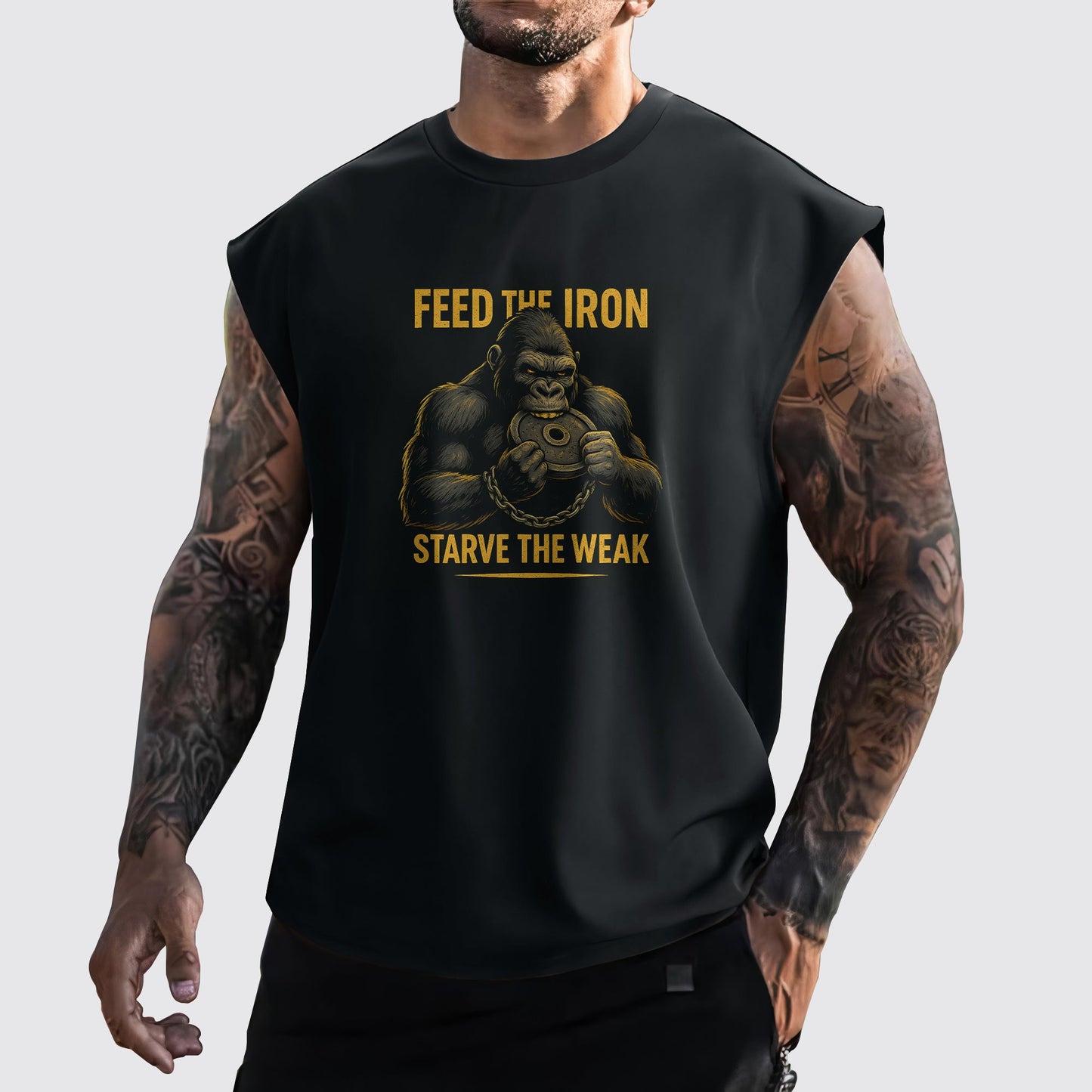 MuscleMax Cut-Off Tank- AA07338