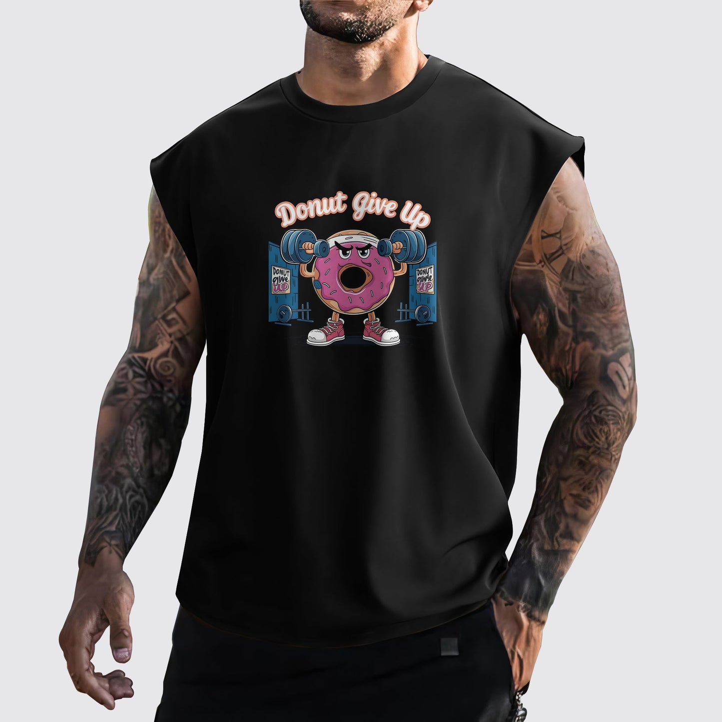 MuscleMax Cut-Off Tank- AA07344