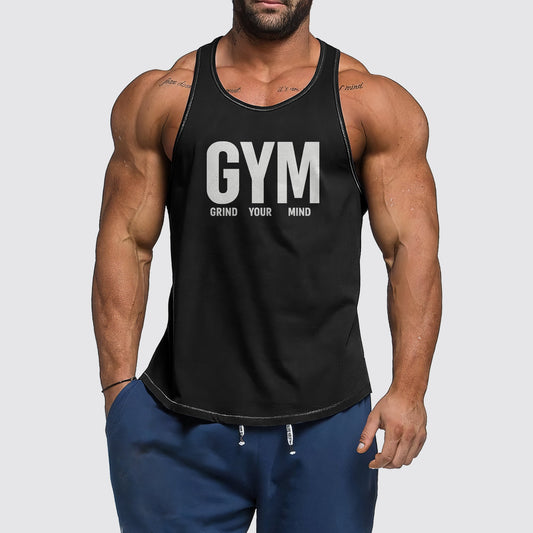 Ultimate Gym Tank Top for Men: Stay Cool and Comfy During Intense Workouts- AA07372