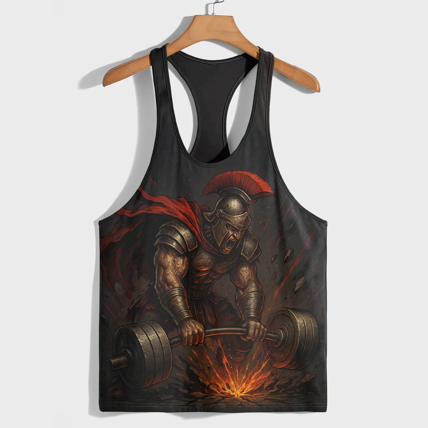 Warrior Spirit 3D Racerback Tank Top- AA07424