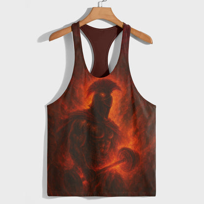 Warrior Spirit 3D Racerback Tank Top- AA07426