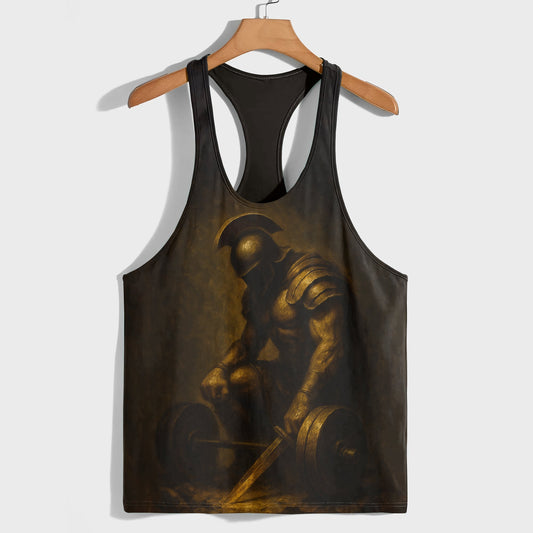 Warrior Spirit 3D Racerback Tank Top- AA07429