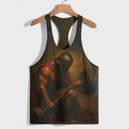 Warrior Spirit 3D Racerback Tank Top- AA07430