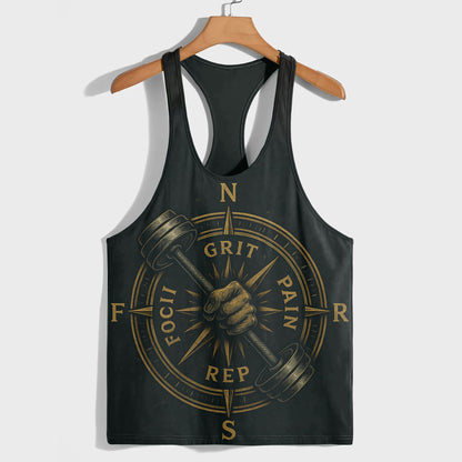 Bodybuilding Racerback Tank Top- AA07443