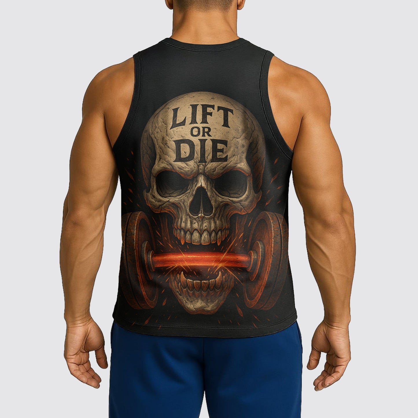 Ultimate Gym Tank Top for Men: Stay Cool and Comfy During Intense Workouts- AA07455