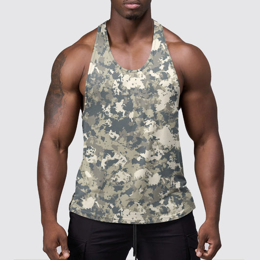 StealthFlex Camo Tank Top- Performance Fit for Bodybuilders- AA07457