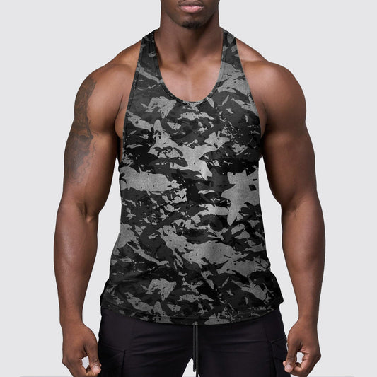 StealthFlex Camo Tank Top- Performance Fit for Bodybuilders- AA07466