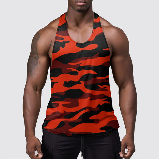 StealthFlex Camo Tank Top- Performance Fit for Bodybuilders- AA07476