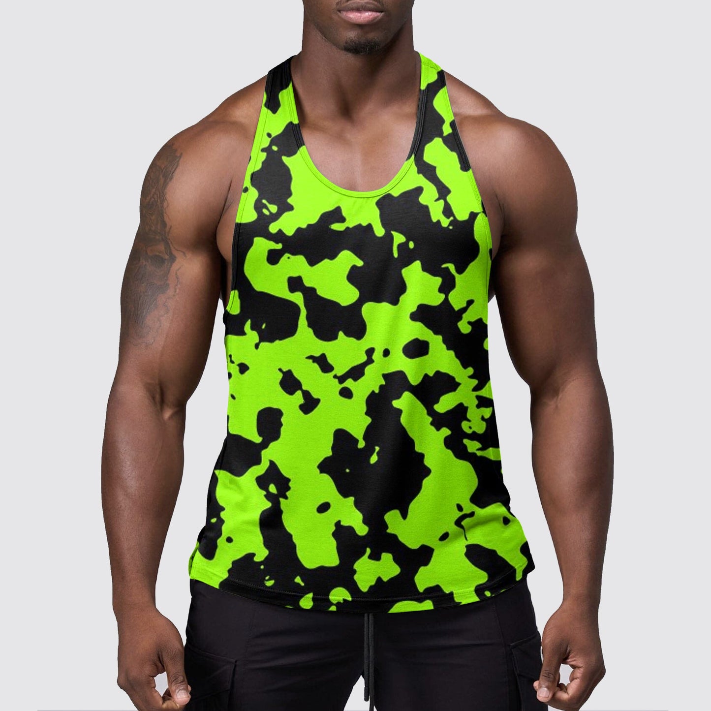 StealthFlex Camo Tank Top- Performance Fit for Bodybuilders- AA07479