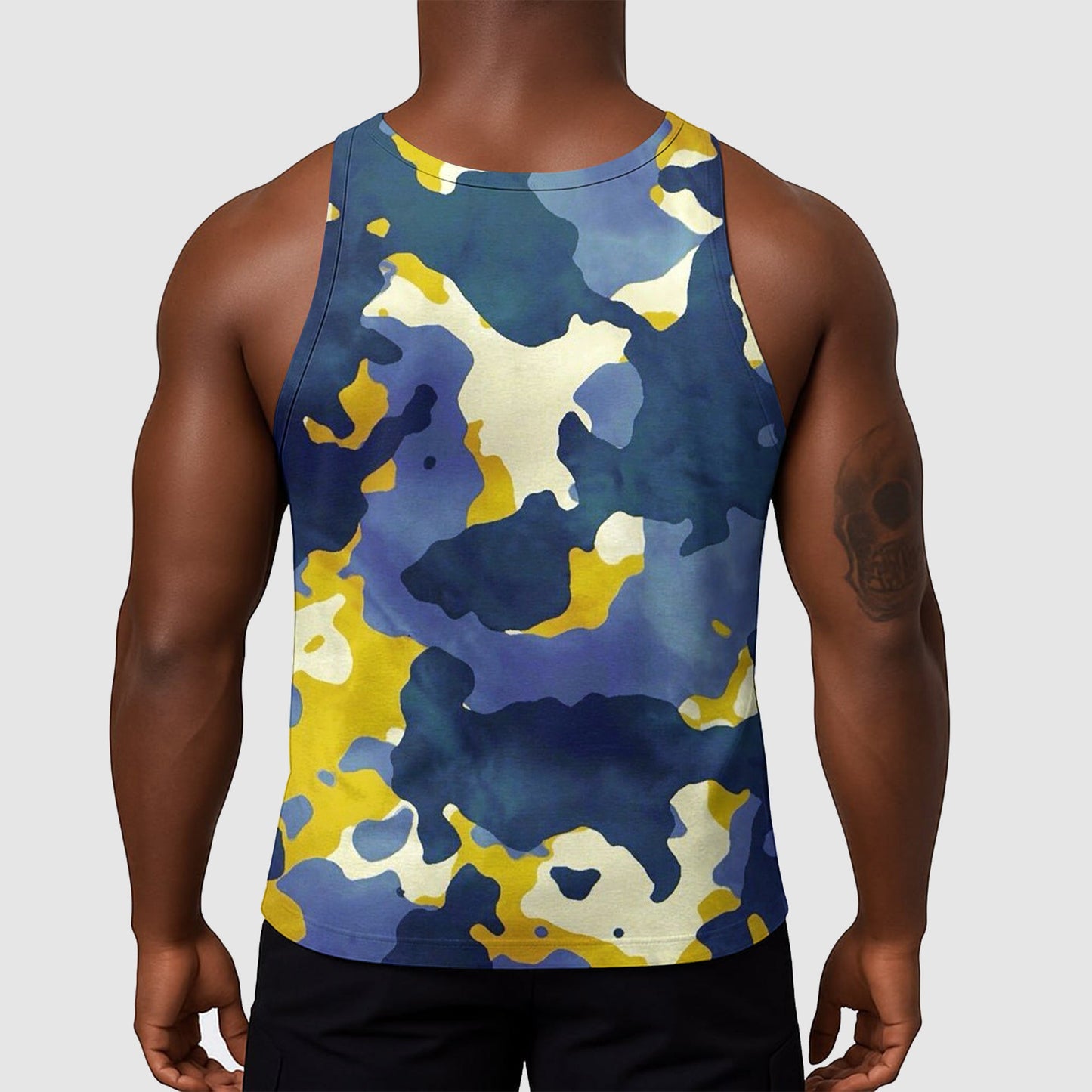 StealthFlex Camo Tank Top- Performance Fit for Bodybuilders- AA07490