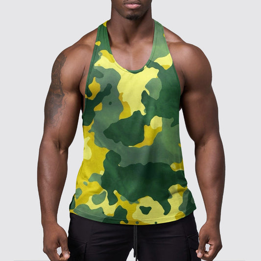 StealthFlex Camo Tank Top- Performance Fit for Bodybuilders- AA07491