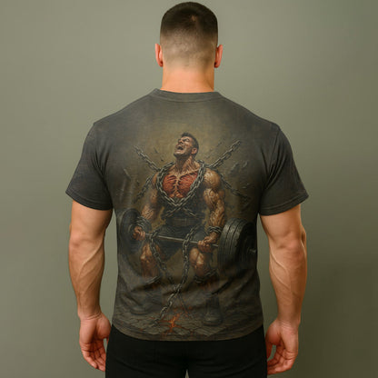 Ultimate Gym T-shirt for Men: Stay Cool and Comfy During Intense Workouts- AA07504