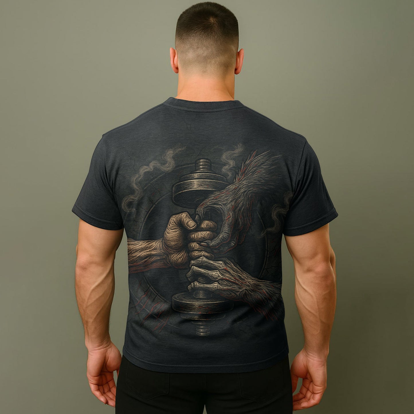 Ultimate Gym T-shirt for Men: Stay Cool and Comfy During Intense Workouts- AA07507