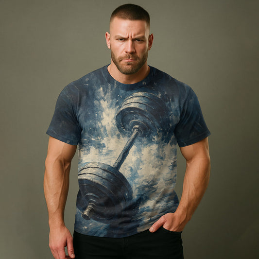 Ultimate Gym T-shirt for Men: Stay Cool and Comfy During Intense Workouts- AA07510