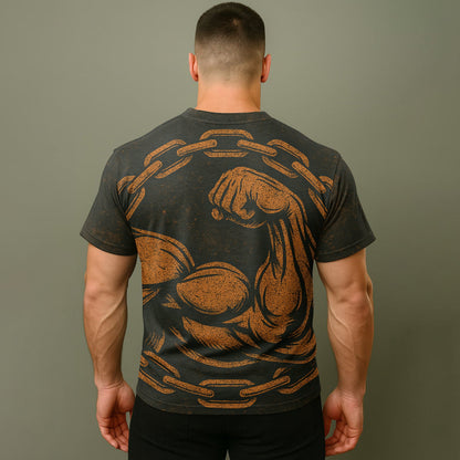 Ultimate Gym T-shirt for Men: Stay Cool and Comfy During Intense Workouts- AA07513