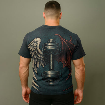 Ultimate Gym T-shirt for Men: Stay Cool and Comfy During Intense Workouts- AA07515