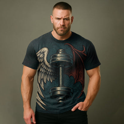 Ultimate Gym T-shirt for Men: Stay Cool and Comfy During Intense Workouts- AA07515