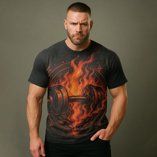 Ultimate Gym T-shirt for Men: Stay Cool and Comfy During Intense Workouts- AA07516