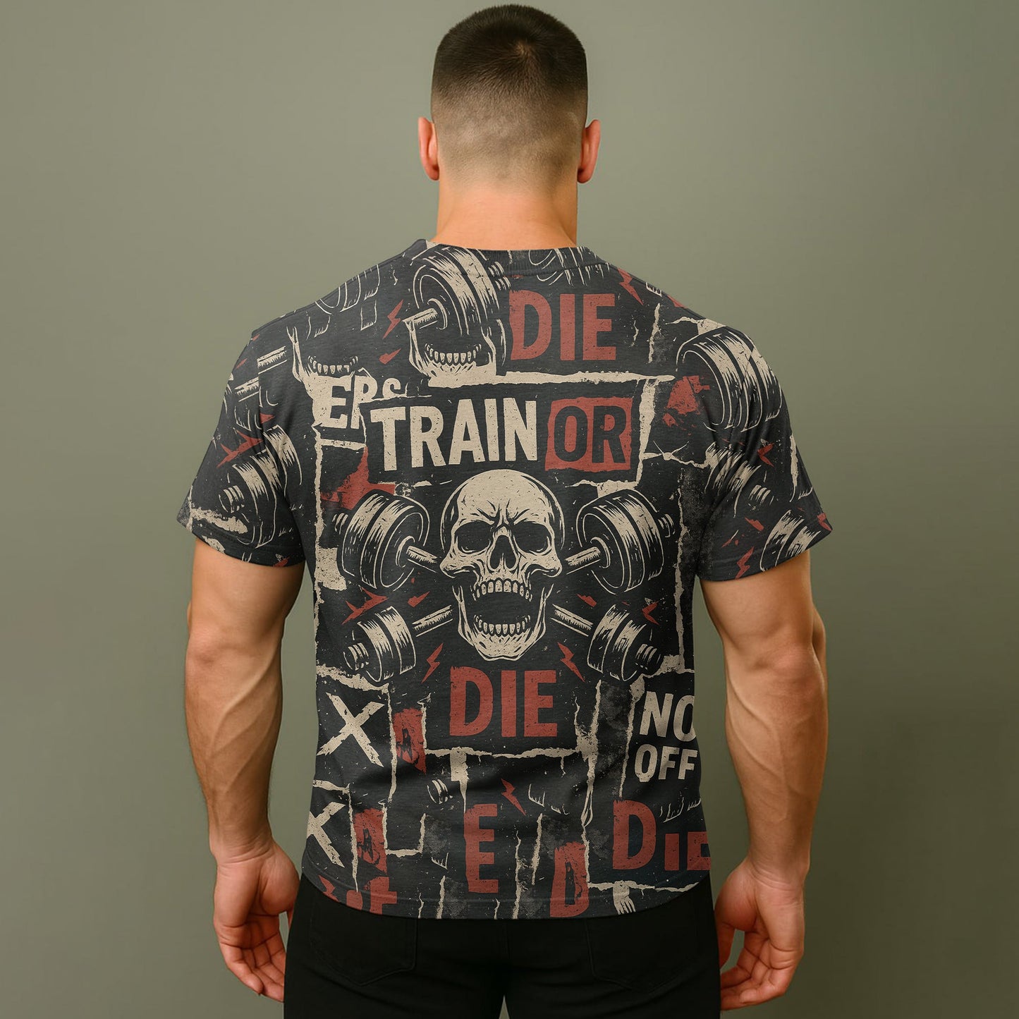 Ultimate Gym T-shirt for Men: Stay Cool and Comfy During Intense Workouts- AA07519
