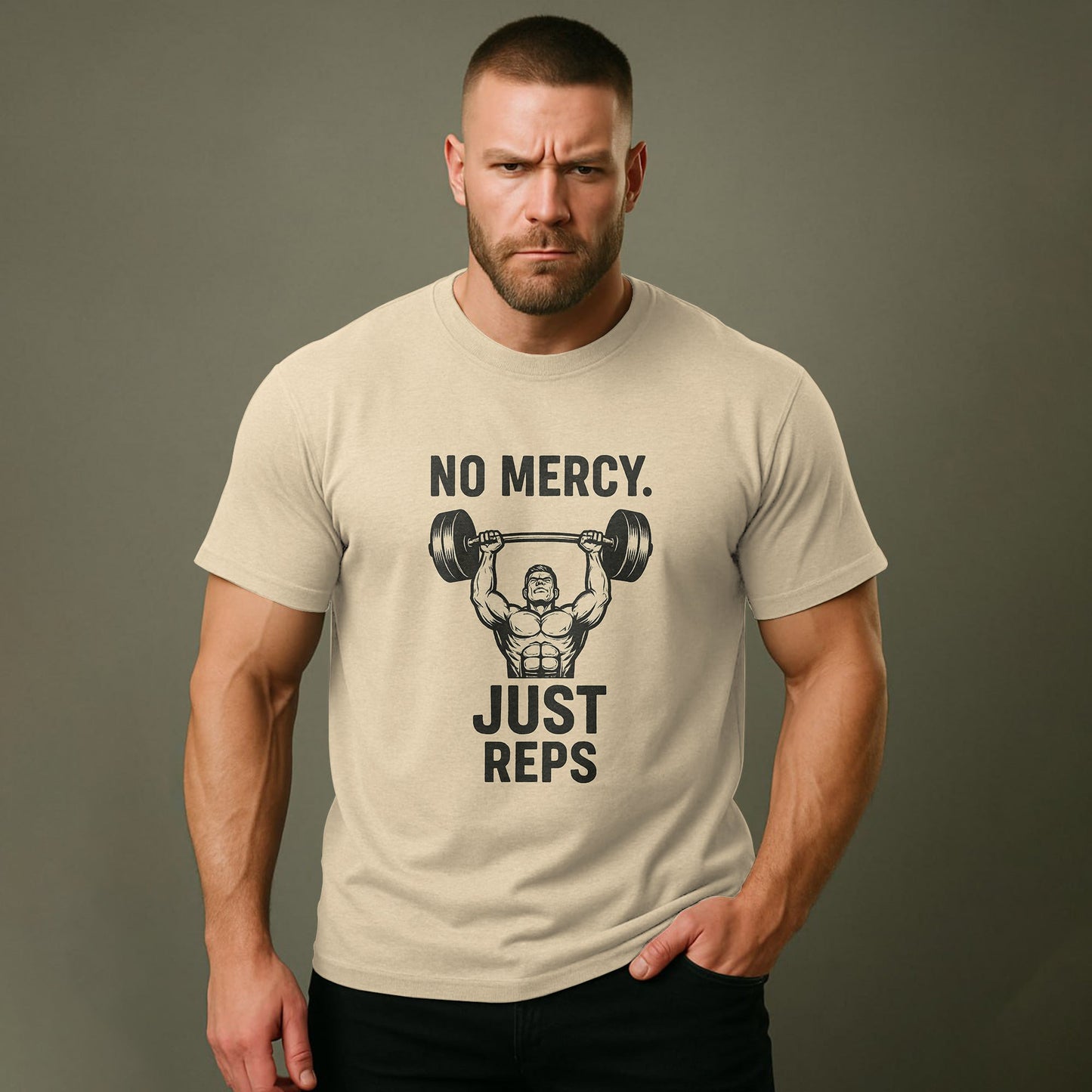Ultimate Gym T-shirt for Men: Stay Cool and Comfy During Intense Workouts- AA07520
