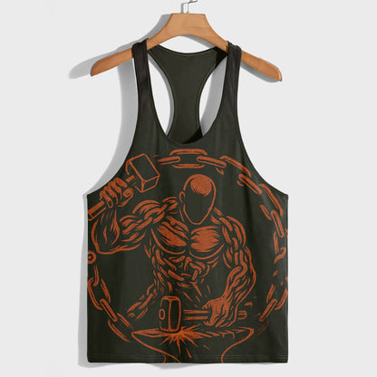 Bodybuilding Racerback Tank Top- AA07547