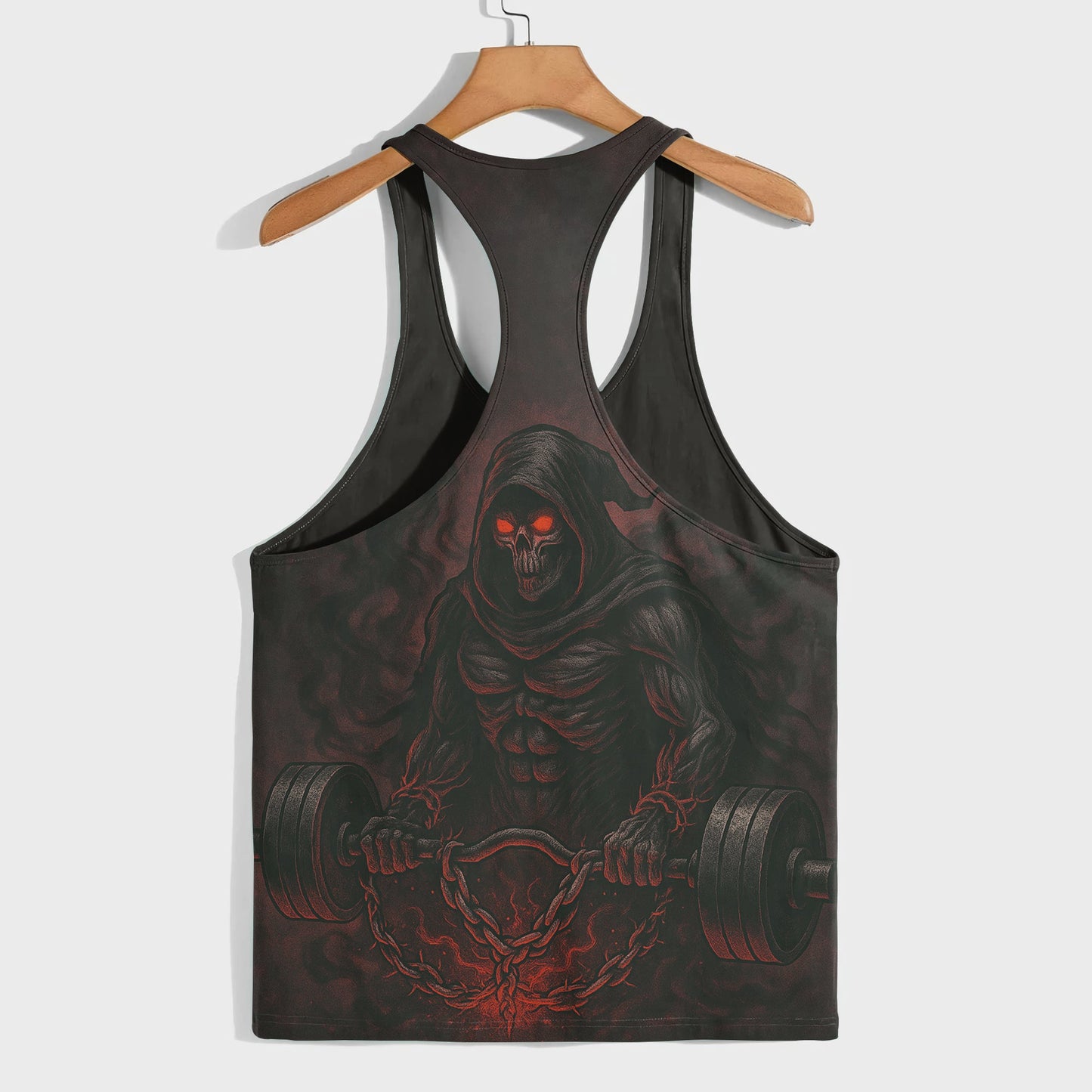 Skull 3D Racerback Tank Top- AA07564