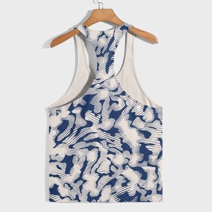 Camo Racerback Tank Top – Tactical Strength for Bodybuilders- AA07576