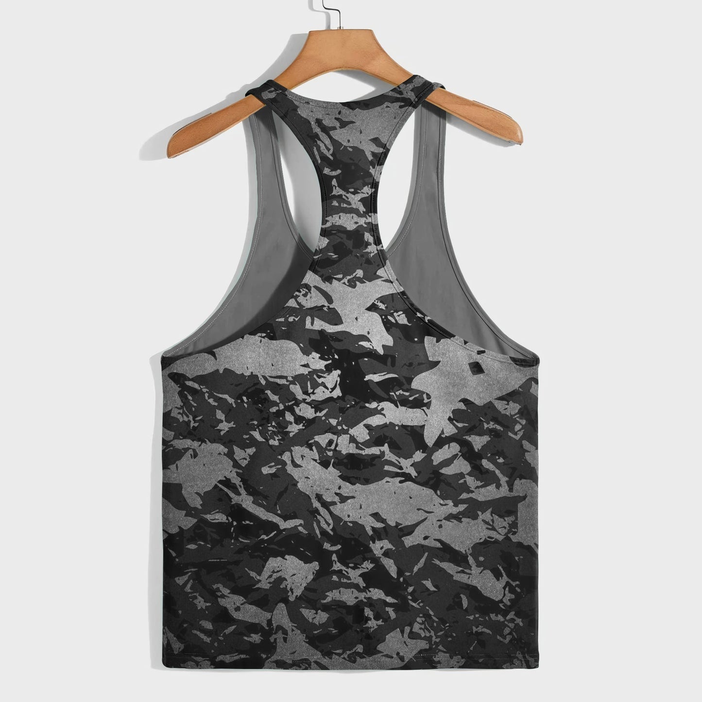 Camo Racerback Tank Top – Tactical Strength for Bodybuilders- AA07578
